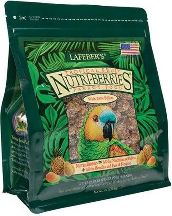 Nutri-Berries voor papegaaien en parkieten